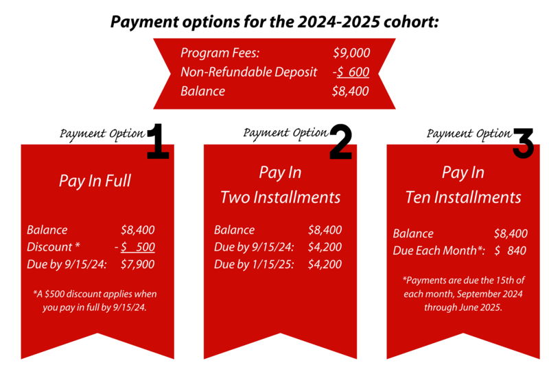 Payment Plans for Excellence in Teaching Program